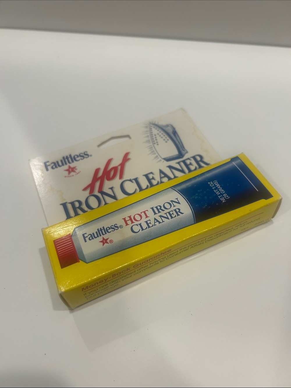 Hot Iron Cleaner – Yellow & Blue Packaging